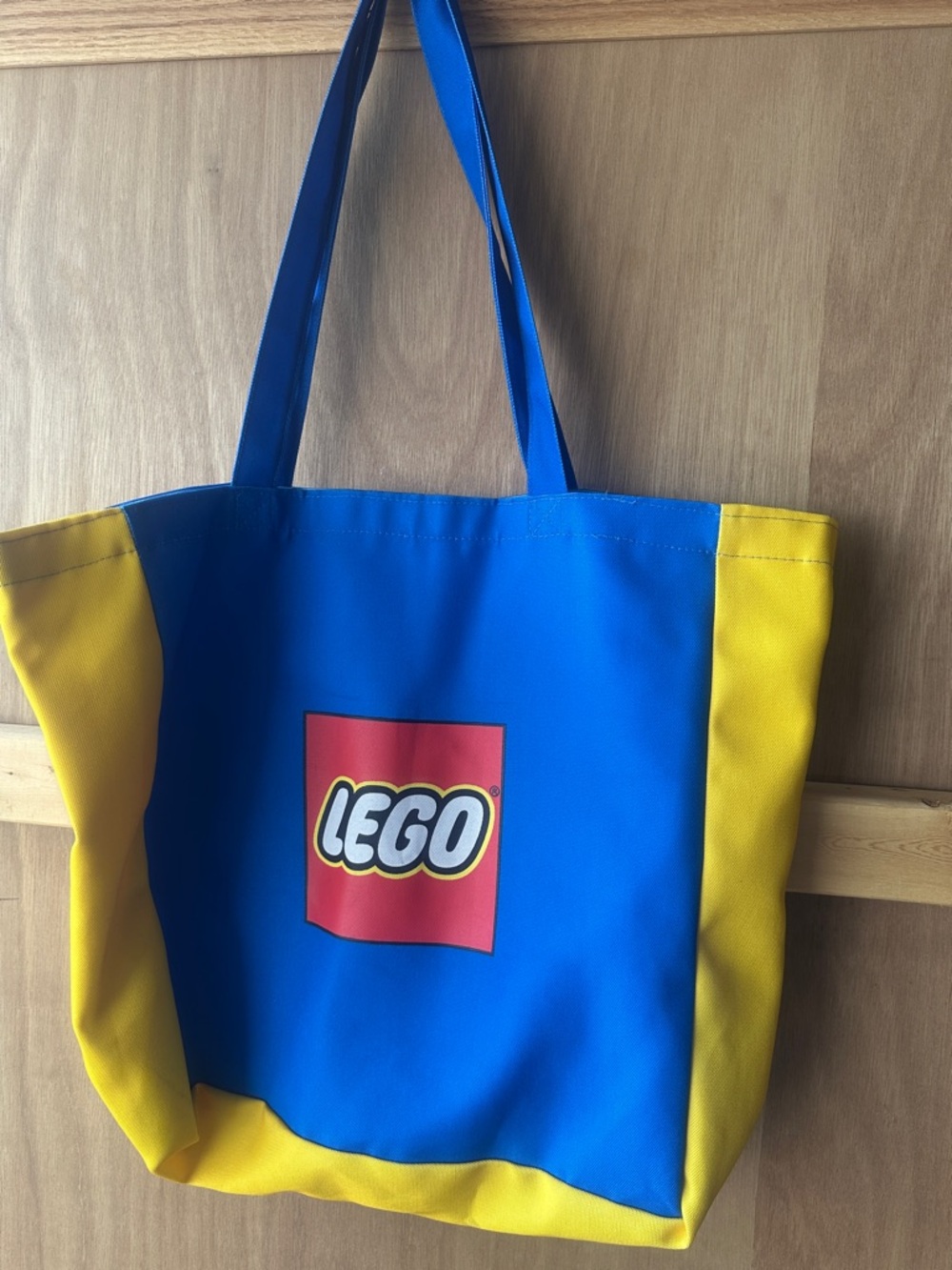 LEGO Blue, Yellow & Red Logo Shopper Tote
